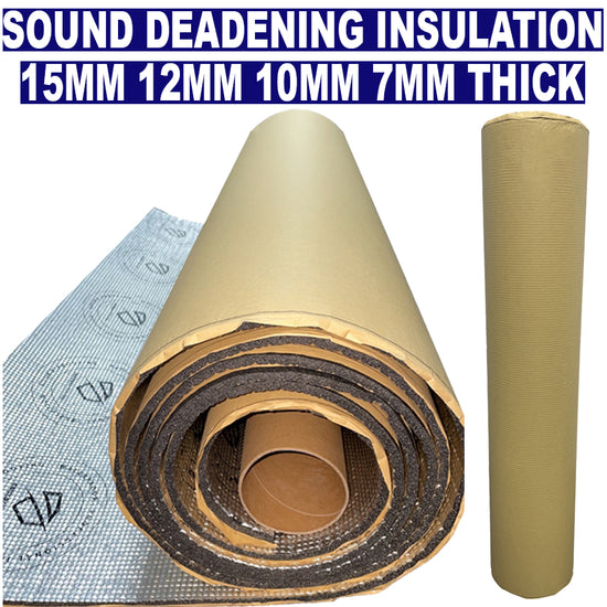 15mm | 12mm | 10mm | 7mm | Self Adhesive Sound Deadening Thermal Camper Van Insulation