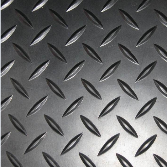 Heavy Duty Commercial Grade Anti-Slip Rubber Floor Matting - Checker Pattern