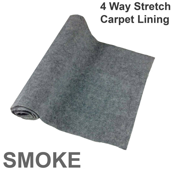 4 Way Stretch Camper Van Carpet Lining | Smoke